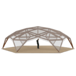 деревянный шатер