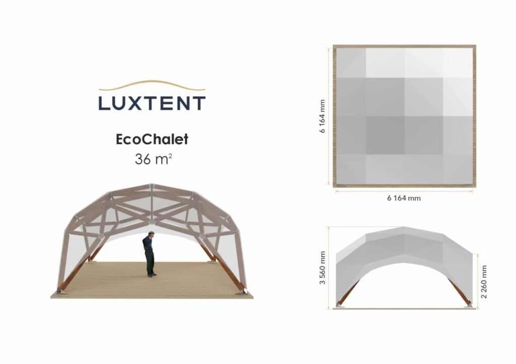 деревянный шатер