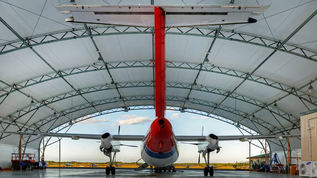 тентовый ангар