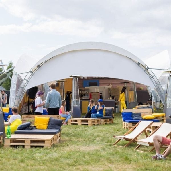 арочный шатер