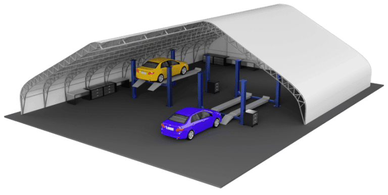 ангар для сто