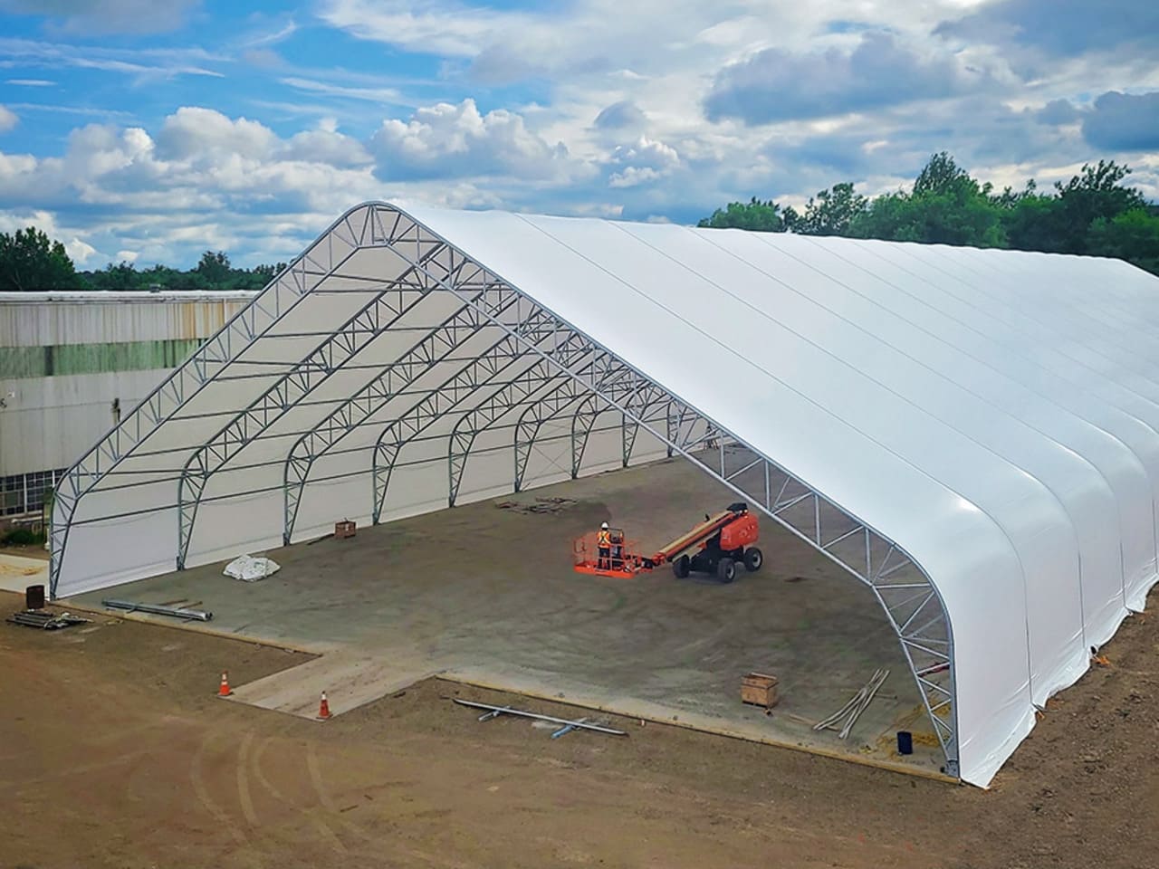 ангар для самолета